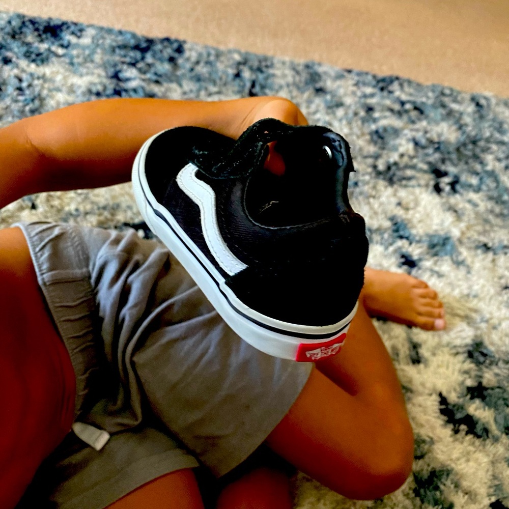 Kids Velcro vans